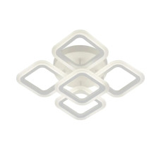 Люстра светодиодная акриловая потолочная Valeso 5104-4+1S (Белый) 70W
