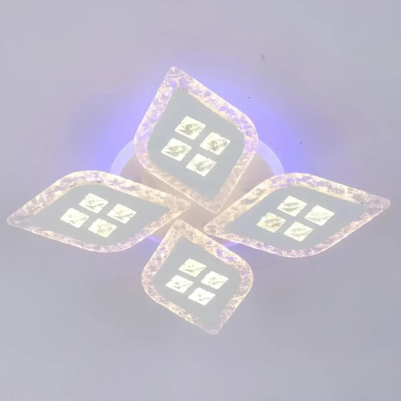 Люстра світлодіодна LED стельова Valeso V K39931-4+1 WT з пультом 70W