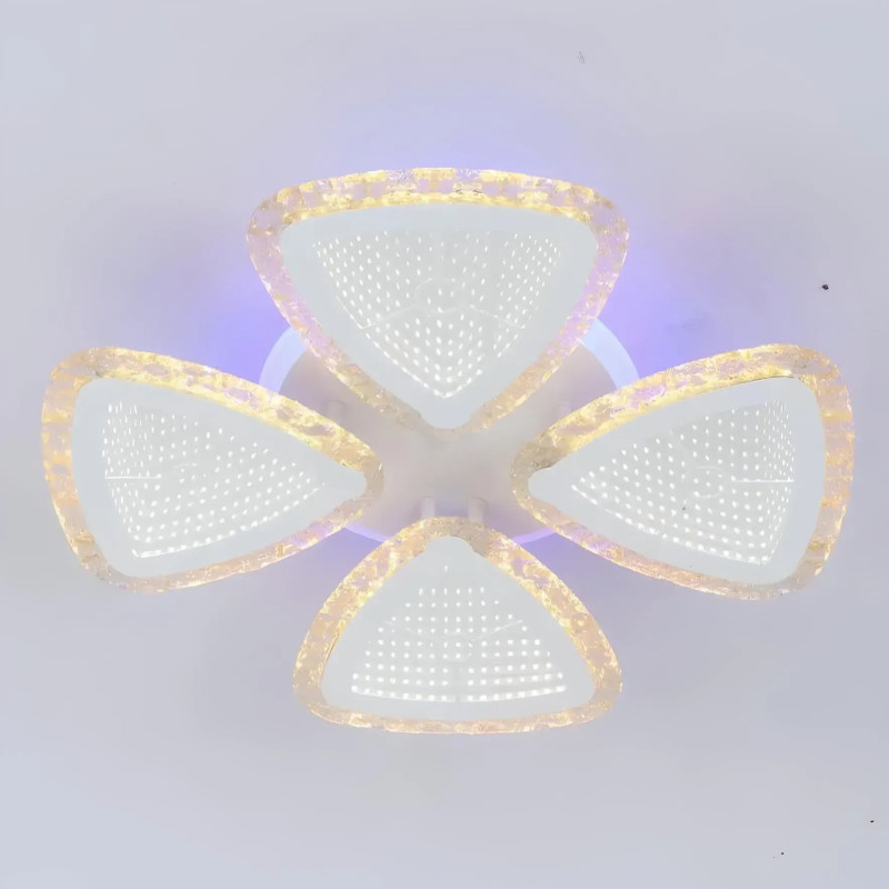 Люстра светодиодная LED потолочная Valeso V K39932-4+1 WT с пультом 114w