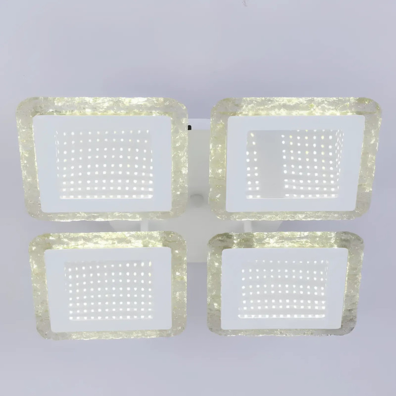 Люстра светодиодная LED потолочная Valeso V K39937-4 WT с пультом 92W