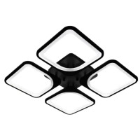 Люстра светодиодная LED потолочная Valeso VALESO V K39047-4 BK с пультом 144W