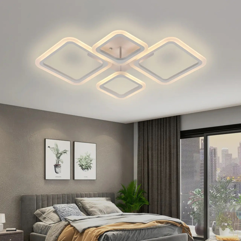 Люстра светодиодная LED потолочная Valeso V YZD5086 WT 62W