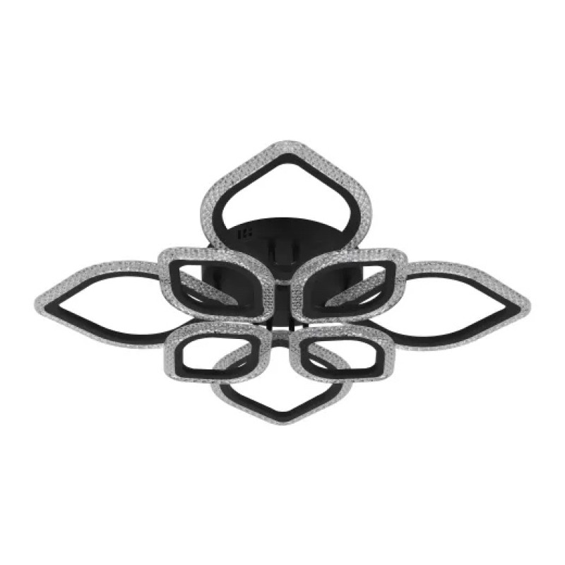 Люстра світлодіодна LED стельова Valeso V YZD8447 BK 94W