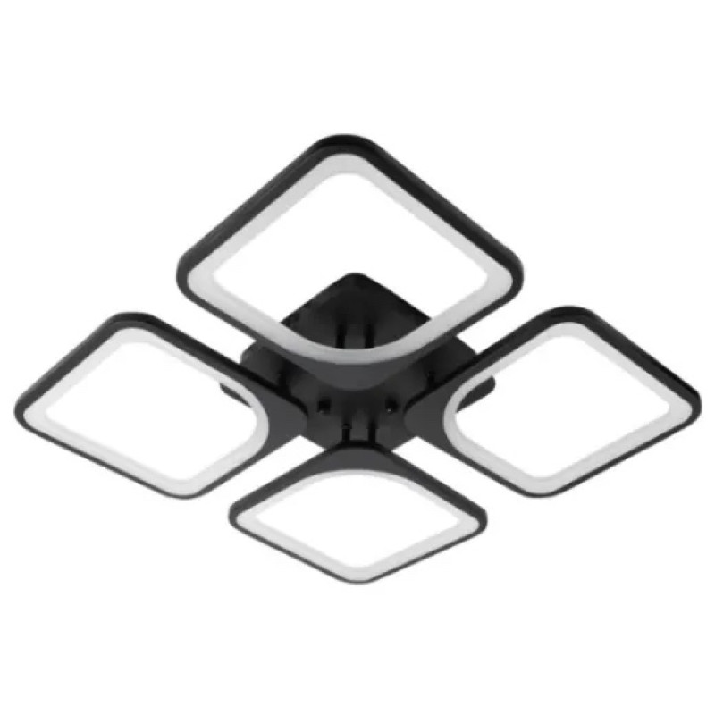Люстра светодиодная LED потолочная Valeso VALESO V K39047-4 BK с пультом 144W