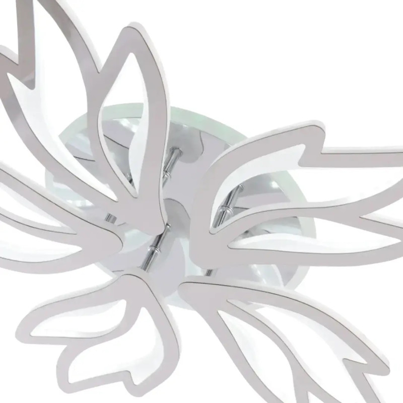 Потолочная LED люстра 107W с пультом Interees на пять плафонов 3000-6200K подсветка RGB LI9862-5