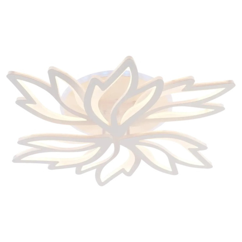 Стельова LED люстра 127W з пультом Interees металевий каркас 3000-6200K підсвічування RGB LI9862-3+3