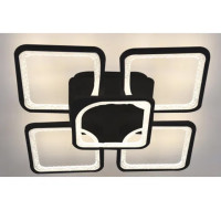 Люстра светодиодная LED потолочная Valeso V K39562-4+1 BK 180W