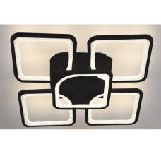 Люстра світлодіодна LED стельова Valeso V K39562-4+1 BK 180W