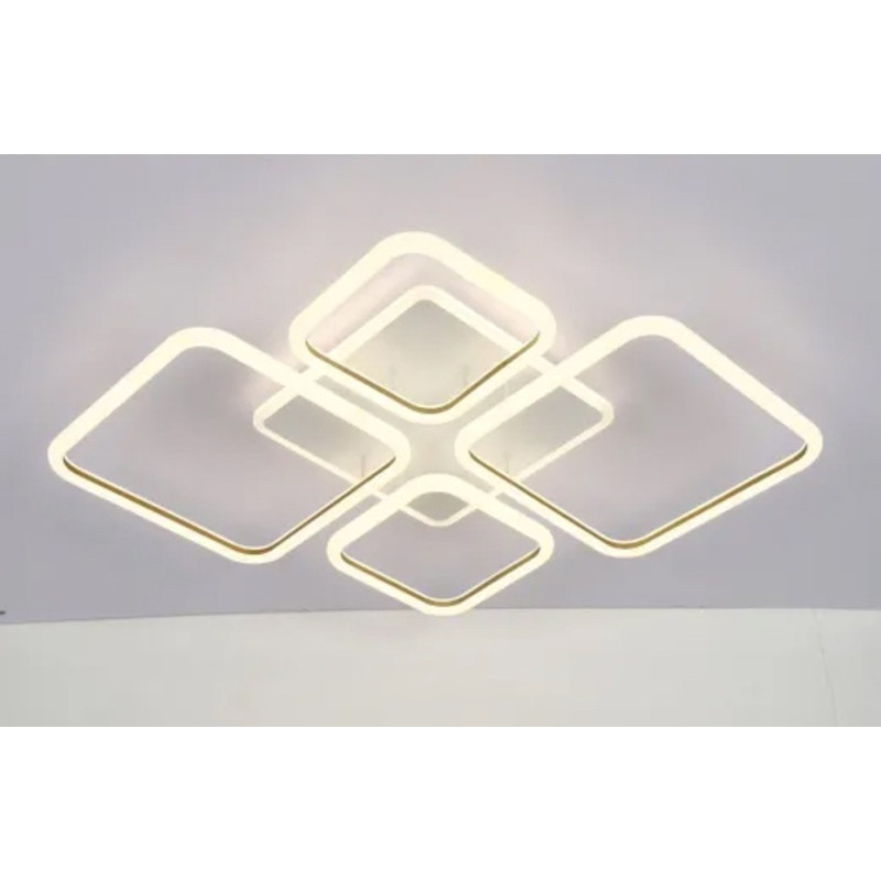 Люстра світлодіодна LED стельова Valeso V K39850-2+2+1 з пультом 85W