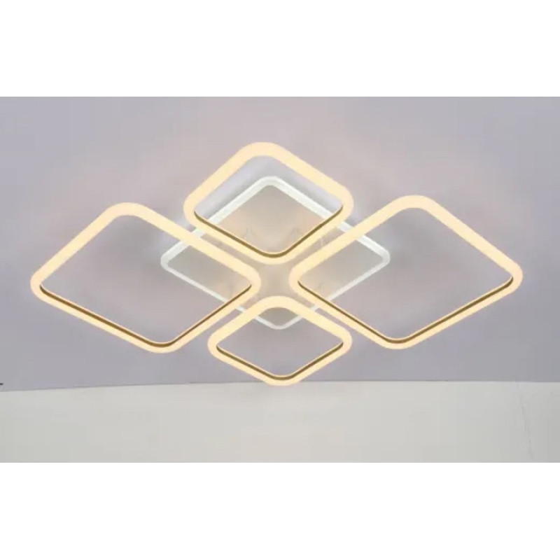 Люстра світлодіодна LED стельова Valeso V K39850-2+2+1 з пультом 85W