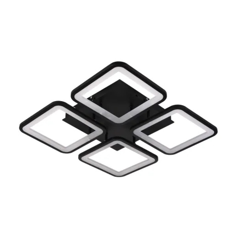 Люстра світлодіодна LED стельова Valeso V YZD5053 BK 84W