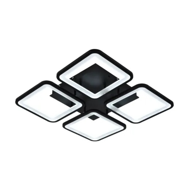 Люстра світлодіодна LED стельова Valeso V YZD5053 BK 84W