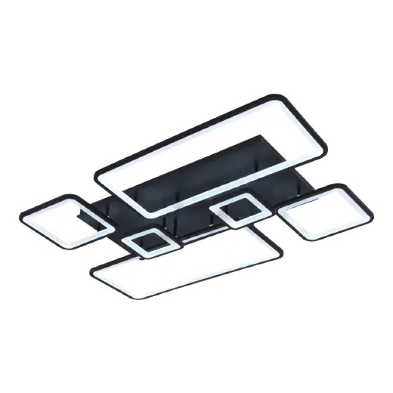 Люстра світлодіодна LED стельова Valeso V YZD5055 BK 150W