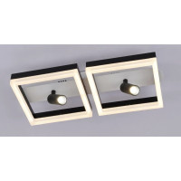 Люстра светодиодная LED потолочная Valeso V K33206-2 WT+BK 280W