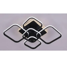 Люстра світлодіодна LED стельова Valeso V K38549-2+2+1 BK 150W