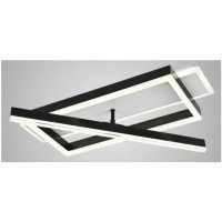 Люстра светодиодная LED потолочная Valeso V K38629-3 BK+WT 106W