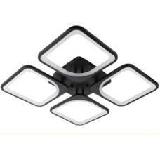 Люстра светодиодная LED потолочная Valeso V K39047-4-TL BK с пультом 64W