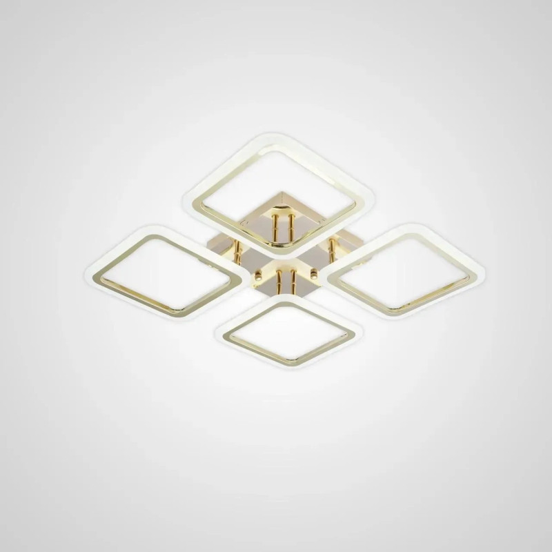 Люстра світлодіодна LED стельова Valeso V K39205-4 GD 96W