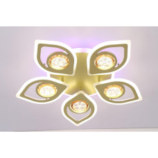 Люстра світлодіодна LED стельова Valeso V K29131-5+1 GD з пультом 80W