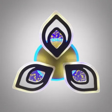 Люстра светодиодная LED потолочная Valeso V K29132-3+1 GD с пультом 94W