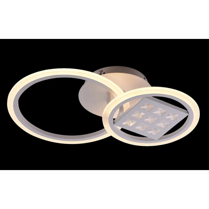 Люстра світлодіодна LED стельова Valeso V X6153-2 WT 52W