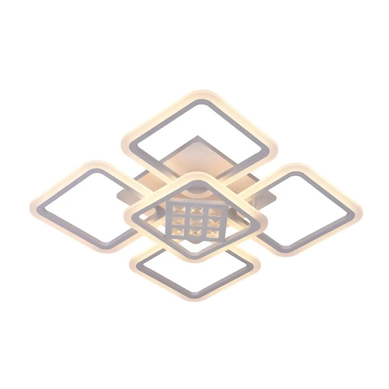 Люстра світлодіодна LED стельова Valeso V X6160-5 WT 82W