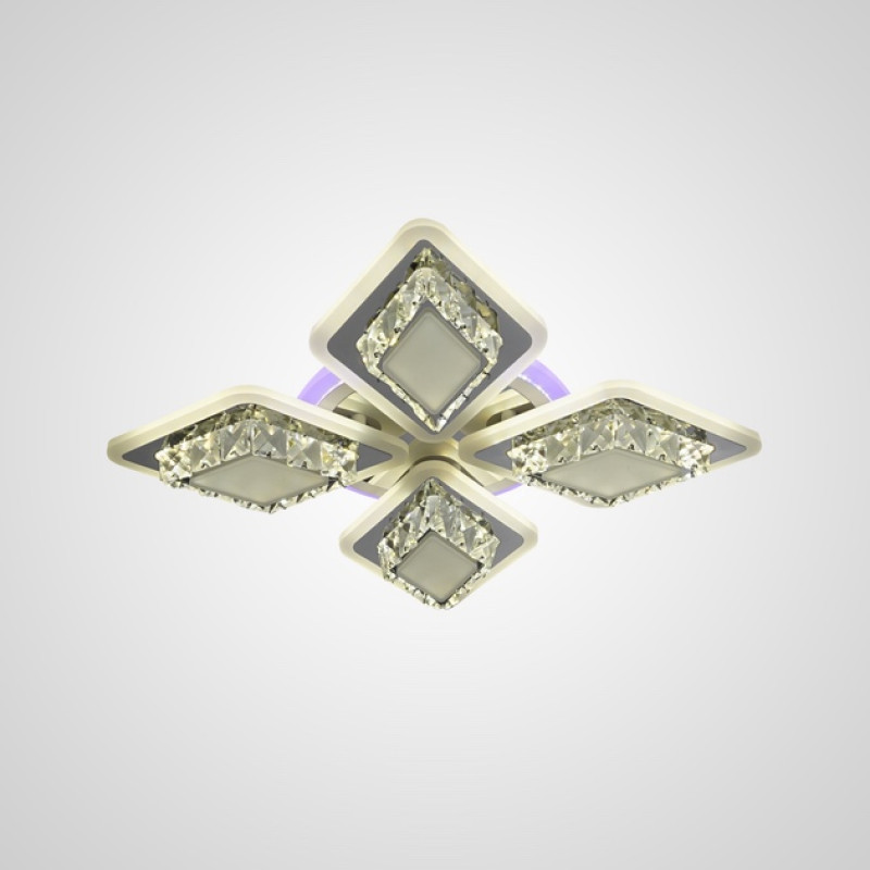 Люстра светодиодная LED потолочная Valeso V K28921-4-TL CR 166W