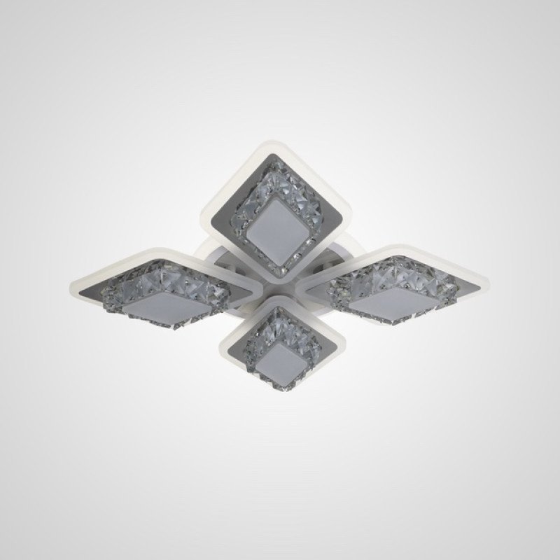 Люстра светодиодная LED потолочная Valeso V K28921-4-TL CR 166W