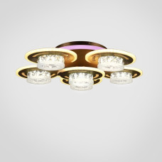 Люстра світлодіодна LED стельова Valeso V K29009-5+1+1 з пультом 240W