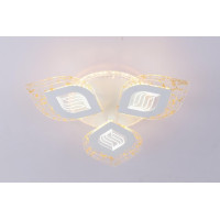 Люстра светодиодная LED потолочная Valeso V K29112-3+1 WT с пультом 92W