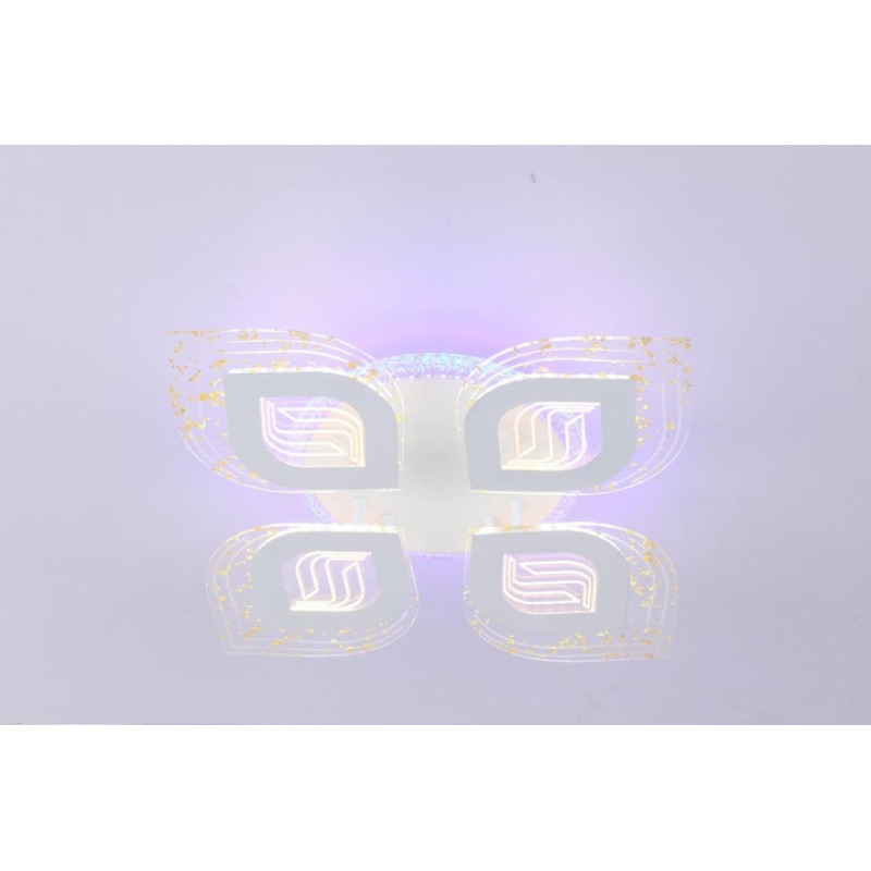 Люстра світлодіодна LED стельова Valeso V K29112-4+1 WT з пультом 140W