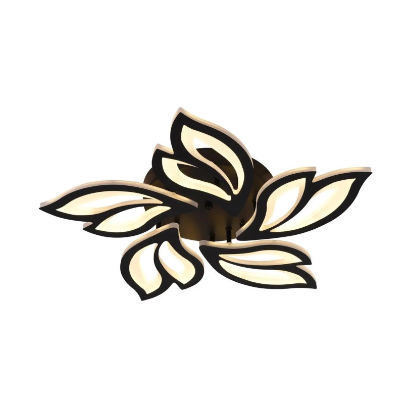 Люстра світлодіодна LED стельова Valeso V X6078-5 BK 68W