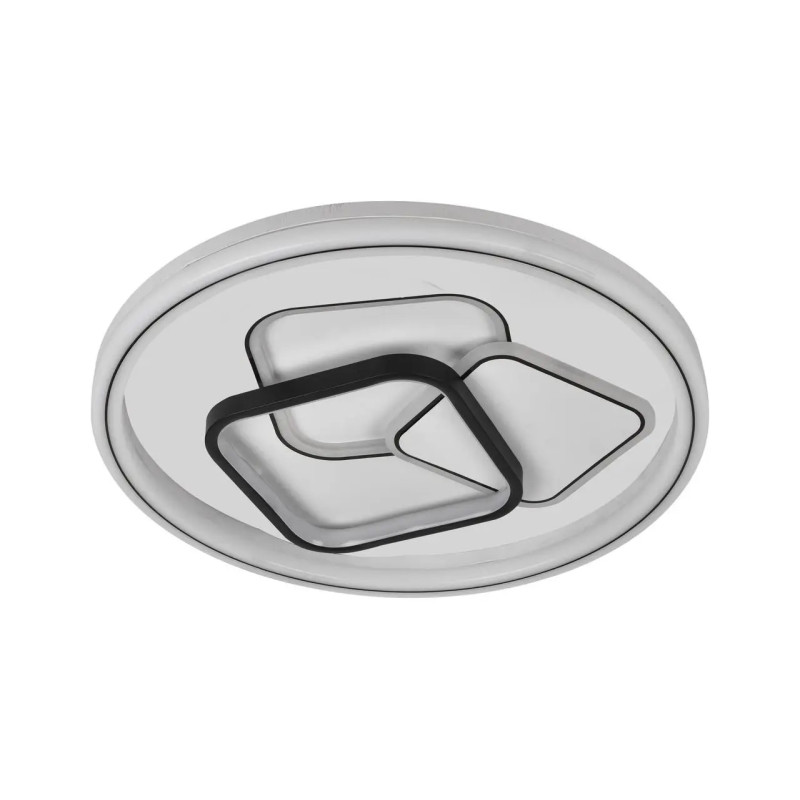 Люстра світлодіодна LED стельова Valeso V X5010 WT+BK 150W