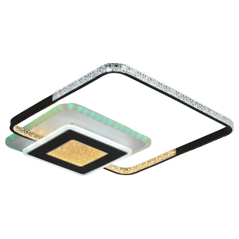 Люстра світлодіодна LED стельова Valeso V X5078 WT+BK 142W