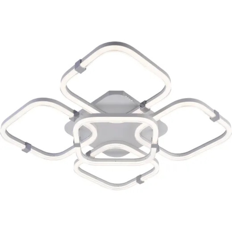 Люстра світлодіодна LED стельова Valeso V DK6098-4+1 WH+CR 190W