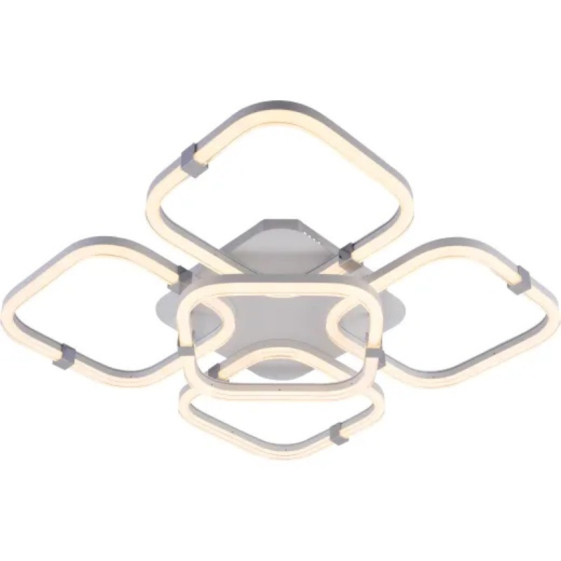 Люстра світлодіодна LED стельова Valeso V DK6098-4+1 WH+CR 190W