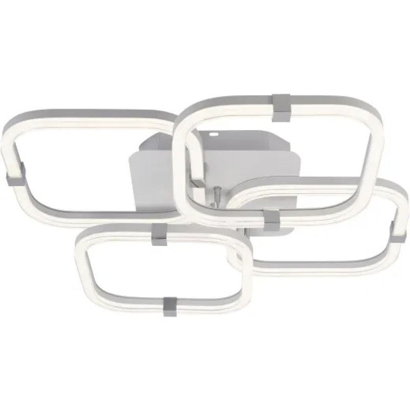 Люстра светодиодная LED потолочная Valeso V DK6300-4 WH+CR 152W