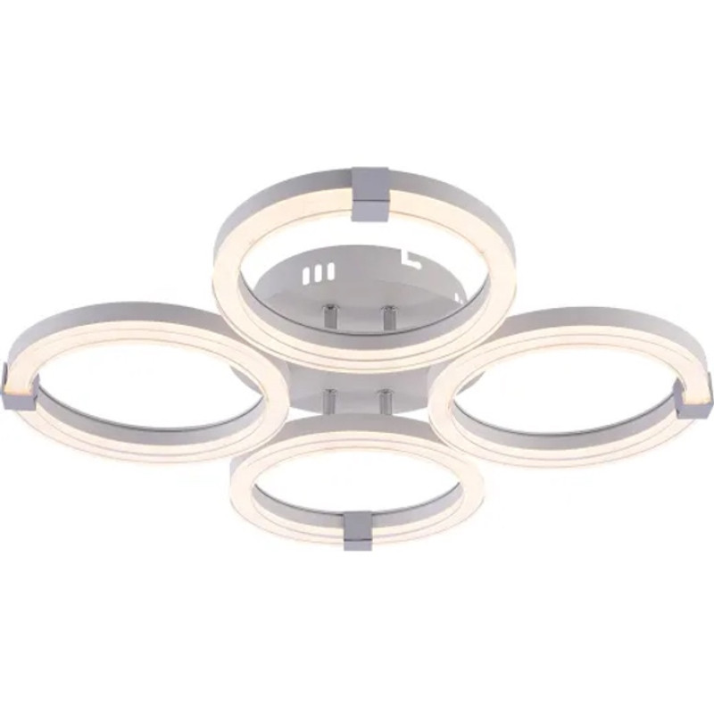 Люстра світлодіодна LED стельова Valeso V DK6303-4 WH+CR 100W