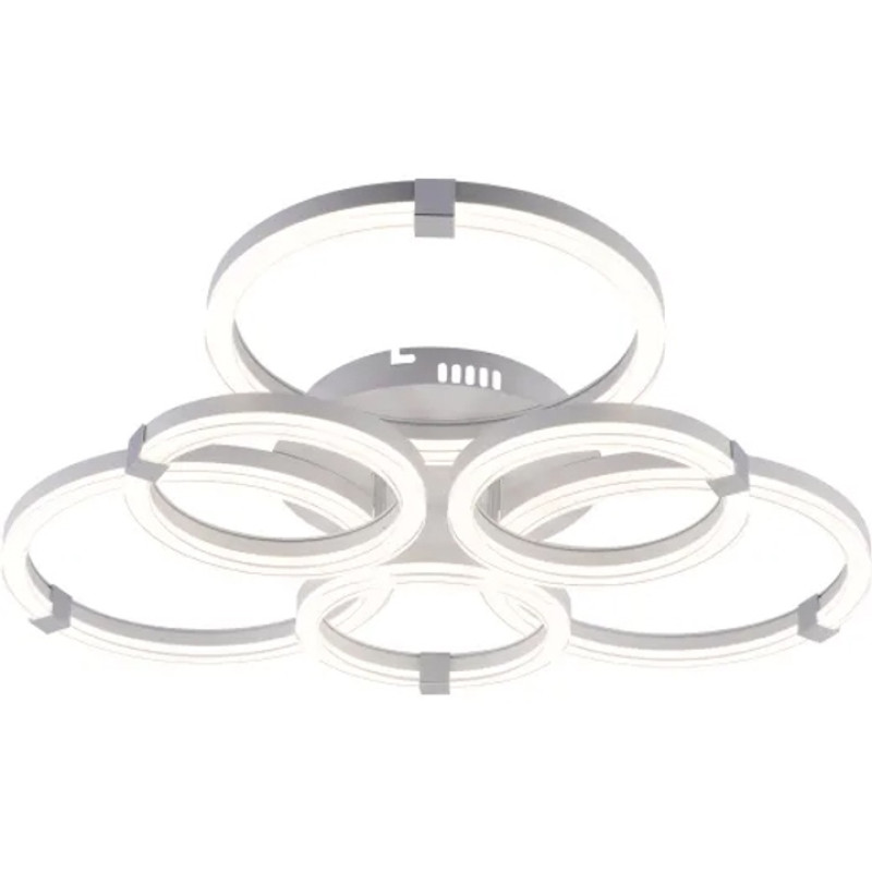 Люстра светодиодная LED потолочная Valeso V DK6303C-3+3A WH+CR 150W