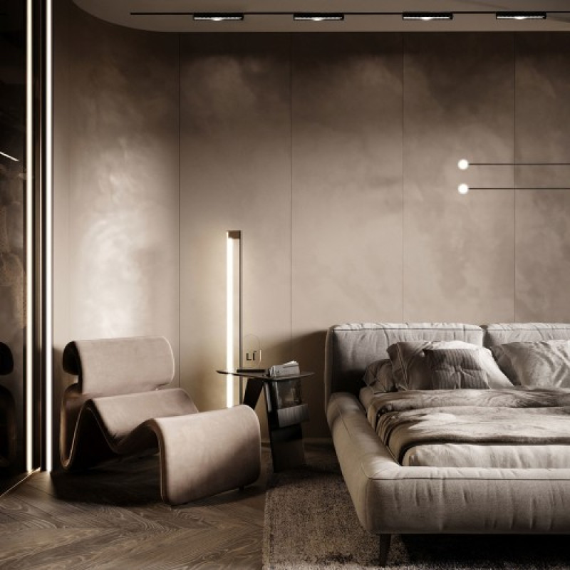 Магнитный трековый светильник Feron MGN300 12W черный 41929