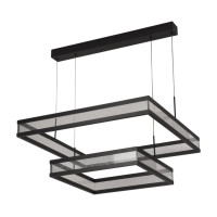 Люстра светодиодная LED подвесная Valeso V QQD3119 BK 90W