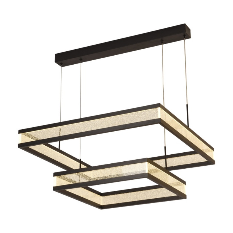 Люстра светодиодная LED подвесная Valeso V QQD3119 BK 90W