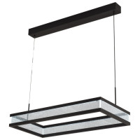 Люстра светодиодная LED подвесная Valeso V QQD3124 BK 54W