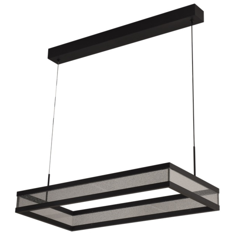 Люстра светодиодная LED подвесная Valeso V QQD3124 BK 54W