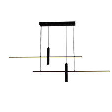 Люстра світлодіодна LED підвісна Valeso V QQD3160 BK 76W