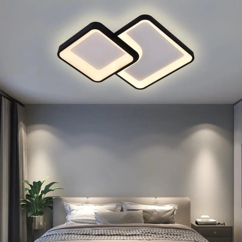 Люстра светодиодная LED потолочная Valeso V 1139 BK 46W