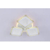 Люстра світлодіодна LED стельова Valeso V K39937-3+1 WT з пультом 91W