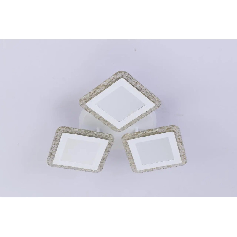 Люстра світлодіодна LED стельова Valeso V K39937-3+1 WT з пультом 91W