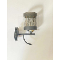 Бра настінне Valeso B-6979A/1 (Чорний+Хром) 60W