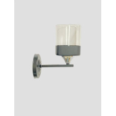 Бра настенная Valeso B-91134/1 (Черный+Хром) 60W